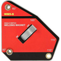 YWBL-WH Metināšanas magnēts, mazs, viens ieslēgšanas/izslēgšanas slēdzis, rūpnieciskās metināšanas magnētiskais turētājs, magnētiskā skava, kā turētājs un pozicionētājs, metināšanas iekārtas un piederumi