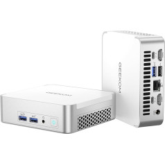 GEEKOM XT12 Pro Mini dators, Intel i9-12900H (14 kodolu, 20 pavedieni, 24 MB kešatmiņa, 5,0 GHz) NUC galddators, Wi-Fi 6E Mini dators, 32 GB DDR4 Windows 11 Pro 1TB Mini NUC dators, 2 x USB4 | 8K UHD