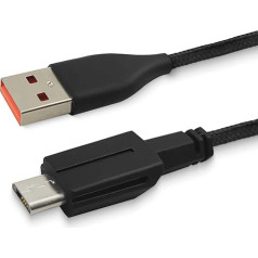 USB кабель для зарядки совместим с Alienware проводной/беспроводной игровой мыши 610M оплетка быстрая передача Замена USB кабель для зарядки подход