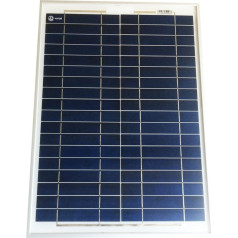 Xunzel 20 W saules paneļa 12 V akumulatora lādētājs ar 2 M kabeli - 1 x Solar Power 20