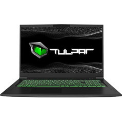 TULPAR T7 V20.6.2 Gaming Laptop | 17,3 collu FHD 1920X1080 144HZ IPS LED displejs | Intel Core i7 13700H | 32 GB RAM | 500 GB SSD | Nvidia RTX 4060 | Windows 11 Gaming Notebook