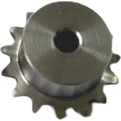 LYMFE Industrielles Stirnradgetriebe 1 Stück 10-25 Zähne 04C 25H Kettenantriebsritzel 304 Edelstahl Kettenzahnrad Teilung 6,35 mm Industriekettenrad(20 Teeth)