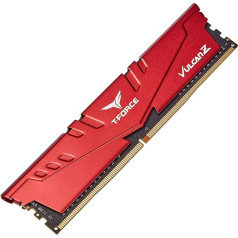 TEAMGROUP T-Force Vulcan Z DDR4 16GB 3200MHz CL16 1.35V Red