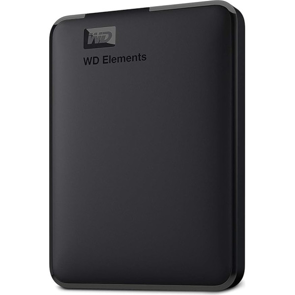 WD Elements ārējā platforma (verlängert), melnā krāsā, 1TB (vispārēji pieejama)