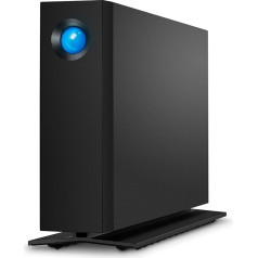 LaCie d2 Professional STHA24000800800 24TB 3,5 collu ārējais cietais disks PC & Mac melns ar 5 gadu glābšanas pakalpojumu