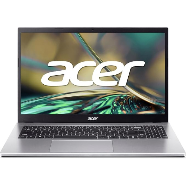 Acer Aspire 3 (A315-59-53DW) klēpjdators | 15,6 collu FHD displejs | Intel Core i5-1235U | 16 GB RAM | 1 TB SSD | Intel Iris Xe Graphics | Windows 11 | QWERTZ tastatūra | Sudrabs