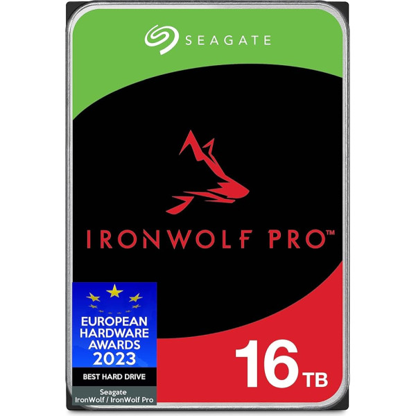 Seagate IronWolf Pro 16TB NAS iekšējais cietais disks 3,5