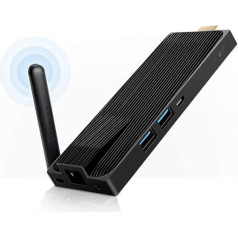 Bez ventilatora PC Stick Celeron N3350 Windows 10 Pro Computer Stick 4GB DDR4 64GB Atbalsta 4k@30Hz Gigabit Ethernet,HDMI, BlueTooth4.2