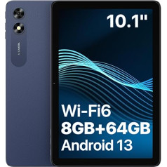 UMIDIGI Android planšetdators 13, planšetdators 10,1 collu 2024 Jaunākais, G2 Tab planšetdators, skārienjūtīgais ekrāns, WiFi 6/BT5.0, 8GB