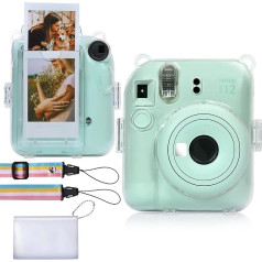 Aenllosi Hard Case for Fujifilm Instax Mini 12/Mini 11 Instant Camera, Bag Only, transparent, Bag