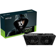 KFA2 GeForce RTX™ 4070 1-Click OC 2X 12 GB GDDR6X 192-Bit DP*3/HDMI 2.1/DLSS 3