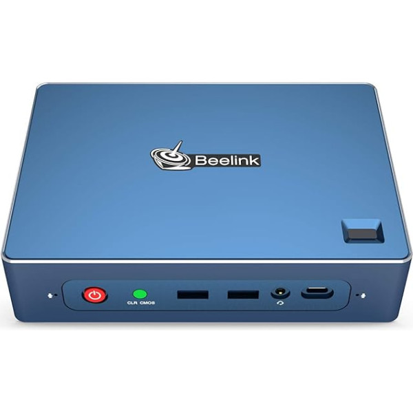 Beelink GTR Mini PC Windows 10 Pro AMD Ryzen 5 3550H procesors līdz 3,7 GHz 8 GB DDR4 RAM 256 GB SSD Micro Desktop Computer ar Dual HDMI/Gigabit Ethernet, WiFi 6, Bluetooth 5.0