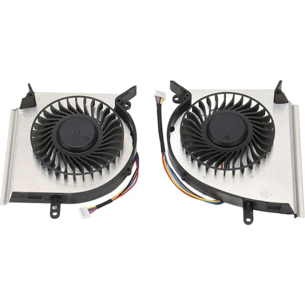 Dpofirs CPU & GPU ventilators priekš MSI GE75 GP75 GL75, CPU GPU ventilatoru pāra nomaiņa ventilatoram PAAD06015SL N417 PAAD06015SL N414