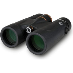 Celestron 71391 Regal ED 10x42 binoklis dabas un putnu vērošanai, fāzes un dielektriskā pārklājuma BaK-4 prizmas, pilnībā pārklāti lēcas, fokuss no 2,5 m tuvumā