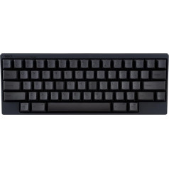 HHKB Classic klaviatūra PD-KB401B, spausdinti klavišai, profesionali mechaninė 60 % klaviatūra, USB-C (angliai juoda)