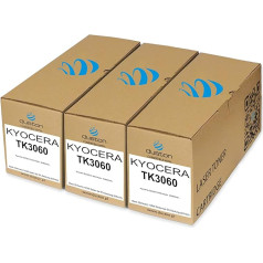 duston 3 x TK3060, TK-3060 juodas toneris, suderinamas su Kyocera Ecosys M3145idn M3645idn.