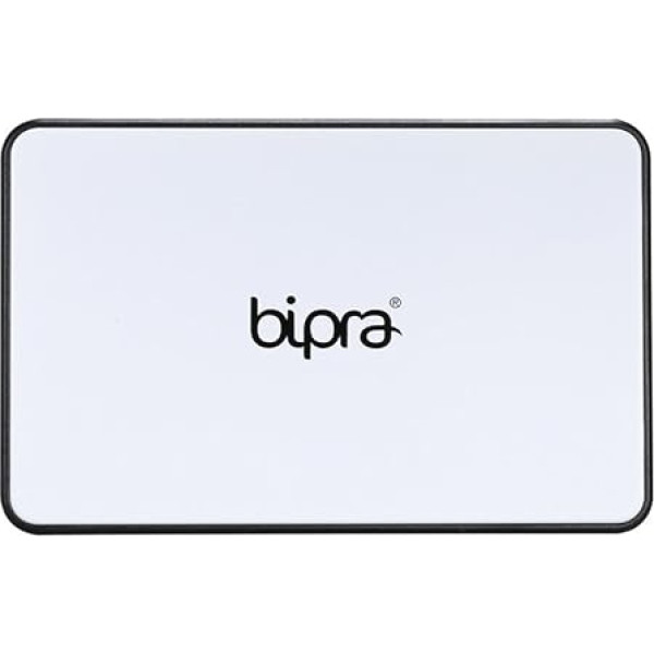 Bipra Externes Gehäuse für SATA-Festplatte Festplattengehäuse 2,5 Zoll / 63,5 mm Hard Drive Enclosure für 9,5 mm 7 mm 2,5