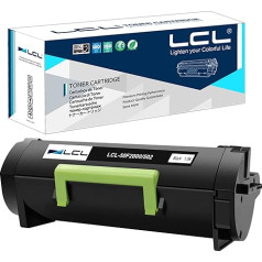 LCL 50F2000 50F000G 50F000G 500G 502 (1 melns) saderīga tonera kasetne priekš Lexmark MS310 MS310d MS310d MS310dn MS312 MS312DN MS410 MS410d MS410d MS410dn MS415 MS415DN MS510 MS510 MS510 MS510 0dn MS6 10 MS610DN