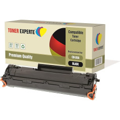 TONER EXPERTE® Premium Toner kompatibel zu CB436A 36A für Laserjet P1505, P1505N, P1506, M1120 MFP, M1120N, M1520, M1522 MFP, M1522N, M1522N, M1522NF