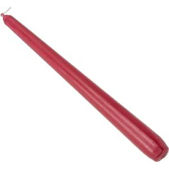 Papstar 17961 Iepakojumā 50 Stick Sveces Diametrs 2,2 cm Garums 25 cm Bordo