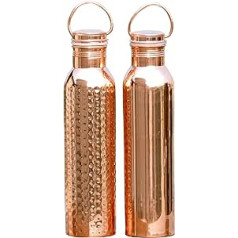 Ancient Impex 1000ml Seamless Leak Proof Water Bottle Set with Handle
