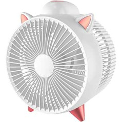 Leyiteng 8 collu liels gaisa cirkulators, kluss rakstāmgalda ventilators, stiprs vējš, rakstāmgalda ventilators, guļamistabas ventilators, guļamistaba, galds un rakstāmgalds