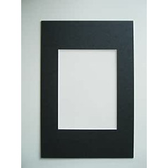 Walther Design paspartu, paspartu formāts 50x70 cm, attēla formāts 40x60 cm, melns