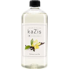 KAZIS® Famose vaniļa, visām katalītiskajām lampām, 1 litrs, istabas aromāts, 1000 ml