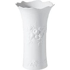 Goebel Vase 18 cm Flora weiss 14-000-52-5