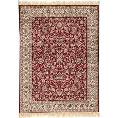 ABC Tappeti Carpet Hereke 2 Red/Mud 100 x 140 cm