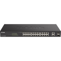 Komutators smart managed 26-port poe, sfp