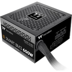 Barošanas bloks - smart bx3 650w 80+bronzas atx3.1 pci-e 5.0 single rail dc-dc