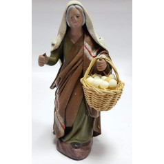 Arte Pesebre Kristus Piedzimšanas aina ar olu grozu figūrām 12 cm