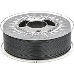 extrudr® PLA NX2 MATT ø1.75mm (2.5kg) 'SCHWARZ MATT' - 3D Drucker Filament - Pagaminta Austrijoje