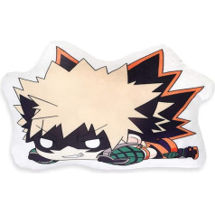 CoolChange Kacchan Chibi spilvens My Hero Academia faniem Dekoratīvs spilvens ar Katsuki Bakugo motīvu