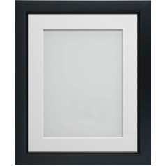 Frame Company Ainsworth Range White Picture Photo Frame ar melnu stiprinājumu * Izvēle izmēra * NEW