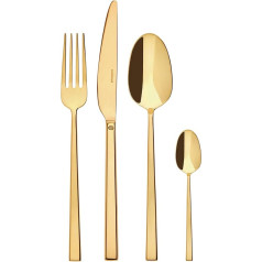 Rock Antique Cutlery 24 gabali nerūsējošā tērauda PVD šampanietis [SP]