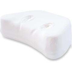 PureComfort - miega spilvens | Regulējams | Pretsāpju spilvens | CPAP spilvens | Grumbu profilakses auskari | Kiefergelenkanalyse CertiPur Memory Foam Soft Bamboo Case - 5 gadu garantija - 100 nakts izmēģinājums