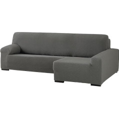 Eysa Cora Bi-Elastic Sofa Throw Chaise Longue Right Front View Krāsa 06 Grey Poliesters Kokvilna 39 x 35 x 19 cm