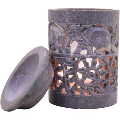 KC KULLICRAFT Elephant Carving Oil Burner Marokas stila vaska degļa eļļas difuzors Ēteriskās eļļas difuzors sveču turētājs deglis mājas dekorēšanai