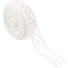 Tofficu Lace Trimming Tape DIY Embellishment Of Wedding Dresses Šūšana Apģērbu Dekoratīvā apdare šūšanai Scrapbooking Lentes apdare DIY Apģērbu aksesuāri Kāzu kleita Trim