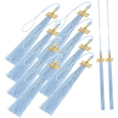 Operitacx 10 gab Dekoratīvais pušķis 2023 Classic Tassel Graduation Caps Tassels Graduation Ceremonija Apdare Graduation Tassels Foto bižutērija Poliesters Graduate Student Hanging Ear