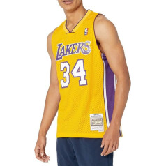 Mitchell & Ness Los Angeles Lakers NBA Swingman Home Jersey Lakers 99 Shaquille O`Neal SMJYGS18179-LALLTGD99SON / L