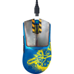 Razer DeathAdder V3 Pro - Fortnite Edition Kabellose Esports Gaming-Maus - Focus Pro 30K DPI optischer Sensor (63g leicht, ergonomische Form, Mausschalter Gen-3, HyperSpeed Wireless) Fortnite