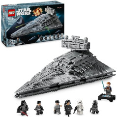 LEGO Star Wars Imperial Star Destroyer (75394); Zvaigžņu kuģis; Konstruktors; Rotaļlieta ar Dartu Vaderu un Kalu Kestisu; Dāvana dzimšanas dienā zēniem, meitenēm un faniem