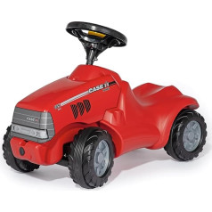 Rolly Toys rollyMinitrac Case Puma 165 CVX (für Kinder von 1,5 - 4 Jahre, Ablagefach unter Motorhaube, Flüsterlaufreifen) 132263, Rot