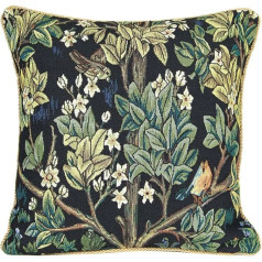 Signare Einzigartig Kunst Kissenbezug/Kissenhüllen 45x45cm Tapisserie Blumen Kissen Couch - William Morris/Tree of Life-Blue CCOV-ART-MORRIS-2