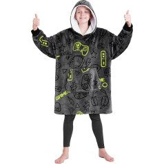 CityComfort Blanket Hoodie Kids Fleece Plus Size Hoodie Boys