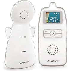 Angelcare Babyphone AC423-D, ÖKO-Test Testsieger, strahlungsarm, bis zu 250m Reichweite, Nachtlicht, Raumtemperaturanzeige