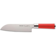 F. DICK Santoku, Küchenmesser, Red Spirit (Messer mit Klinge 18 cm, X55CrMo14 Stahl, nichtrostend, 56° HRC) 8174218